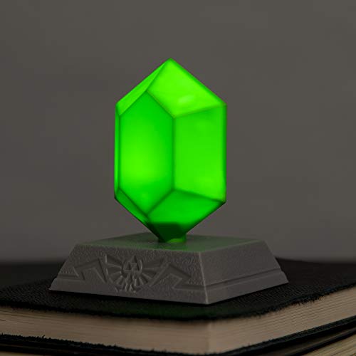 ZELDA - Green Rupee 3D Mini Light - 10cm : P.Derive