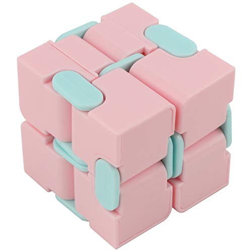 Zerodis Cubo de plástico de 3 uds, Juguete de Cubo Infinito Juguete de descompresión Mate Oficina Juego doméstico para Adultos niños niños