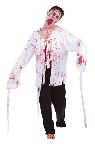 Zombies - Disfraz de zombie zumbado, para adultos (Rubie's S8252)