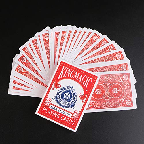 zrshygs Svengali Deck Atom Carta de Naipes Cartas mágicas Naipes de póquer Trucos de Magia de Primer Plano Truco de Magia de la Calle Niño Niño Juguete de Rompecabezas