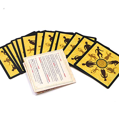 2020 Hombre Lobo Juego de Cartas de Tarot con Las Reglas de inglés para los Juegos de Mesa Family Fun Card Game Party Inicio