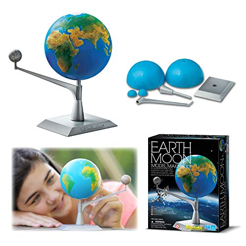 4M-4M KidzLabs and Kit Modelo Earth Moon, Multicolor (004M3241)