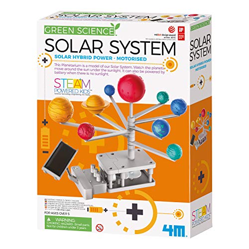 4M- Green Science Motorised System-Solar Hybrid Power Sistema motorizado, Multicolor (00-03416)