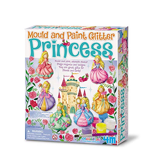 4M - Mould & Paint Glitter Princess (004M3528)