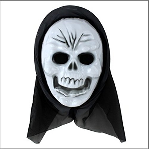 6pc Halloween horror masks Halloween masks screaming skull dead ghost face horror masque supplies monolithic party mask devil mask