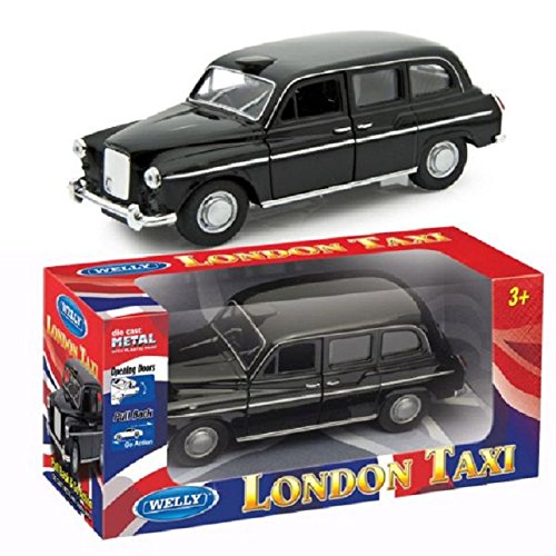 A to Z 9087 London Taxi, Negro