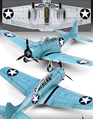 ACA12335 Academy SBD-2 Dauntless Dive Bomber 'Battle of Midway' [Kit de construcción de modelos]