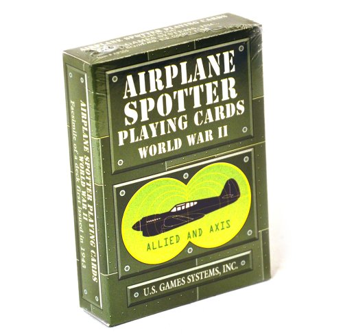 Airplane Spotter Playing Cards - World War 2