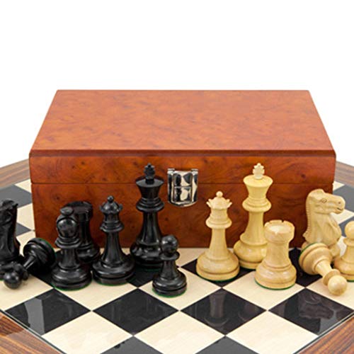 Ajedrez Caja De Ajedrez De Madera Caja De Ajedrez De Viaje Portátil Caja De Almacenamiento Creativo Grande De Ajedrez De Lujo (sin Incluir Piezas De Ajedrez) Regalo de ajedrez