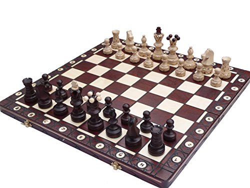 ajedrez Embajador Lux, de edición Limitada, de Madera Maciza, Juego