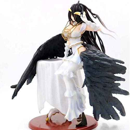 Anime Figura de acción muñeco, Overlord Albedo Anime Action Figure Succubus PVC Figuras Coleccionables Modelo de carácter Estatua Estatua Toys Adornos de escritorio