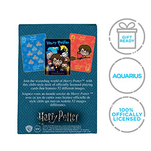 AQUARIUS 52525 Chibi Harry Potter Juego de Cartas estándar