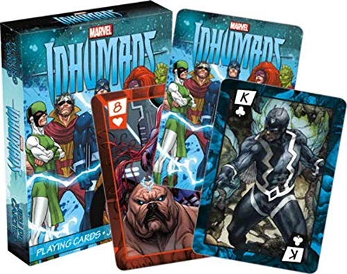Aquarius Marvel - Inhumanos jugando a las cartas