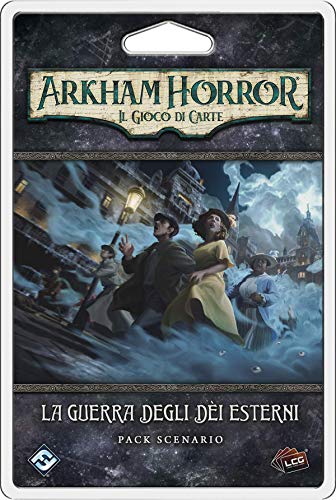 Asmodee - Arkham Horror El juego de cartas: La Guerra de los Des Exteriores, Expansión Juego de Cartas, Edición en Italiano, 9662