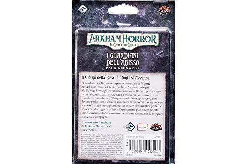 Asmodee - Arkham Horror LCG-I Guardianes del Abiso Juego de Cartas, Multicolor, AHC27