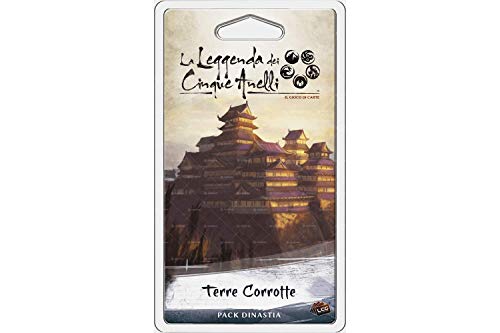 Asmodee - La Leyenda de los Cinco Anillos LCG expansión Tierra Corrotte Living Card Game, Color, 9114