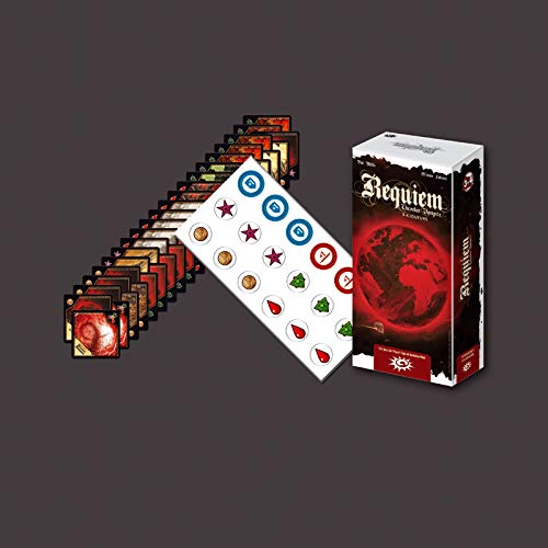 Asmodee- Requiem Caballero Vampire-Extension 5: 3-4 Jugadores, ASTREQ05, Multicolor , color/modelo surtido