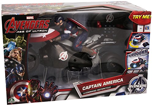 Avengers - Motocicleta del Capitán America (Giochi Preziosi 20726)