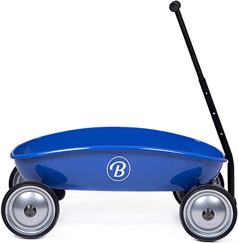 Baghera Mi Gran Carro Azul Remolque de Metal - Juguete Atemporal | A Partir de 3 años