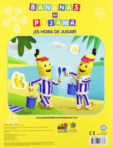 Bananas en pijama. ¡Es hora de jugar!: Adhesivos y actividades