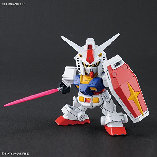 Bandai Hobby BAN225762 SDGCS#1 RX-78-2 Gundam Mobile Suit - Traje para móvil, Color Blanco