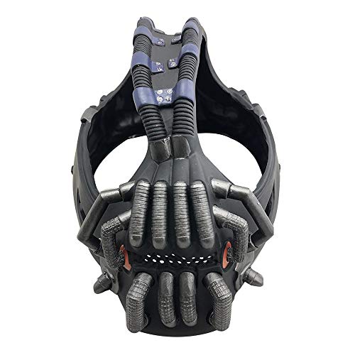 Bane Mask Bat-man The Dark Knight Rise Bane Cosplay Máscara Accesorios de disfraces de Halloween