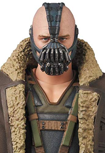 Bane Mask Bat-man The Dark Knight Rise Bane Cosplay Máscara Accesorios de disfraces de Halloween
