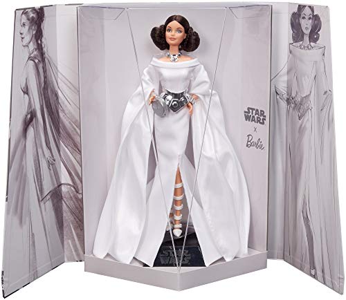 Barbie Collector - Muñeca de Colección Starwars Princesa Leia (Mattel GHT78)