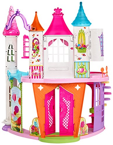 Barbie- Dreamtopia Sweetville Castle Palacio Reino de las Chuches, Multicolor, 63 x 37 x 18 cm (Mattel DYX32) , color/modelo surtido