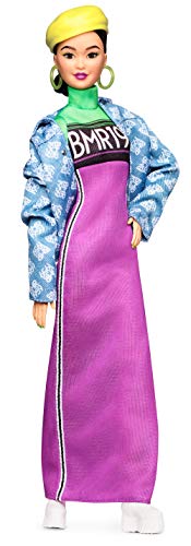Barbie Muñeca BMR 1959, look cazadora denim, regalo para niñas y niños 3-9 años (Mattel GHT95) , color/modelo surtido