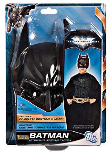 Batman I-4866 - Disfraz de Batman el caballero oscuro (talle 8 - 10 anos)