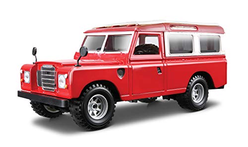 Bburago - Land Rover Series II, color rojo (18-22063) , color/modelo surtido