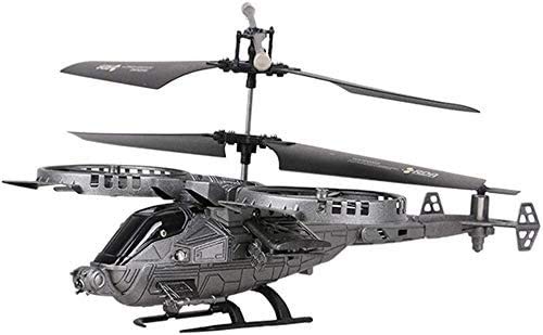 Bck Modelo de helicóptero de combate de alta simulación RC con luz LED PROFESIONAL DE PRODUCTOR ELÉCTRICA RC PROPLONES DE PROPETRÓN RC 2.4G TOYE DE HELICOPTER DE CONTROL REMOTO PARA NIÑOS Y ADULTOS 22