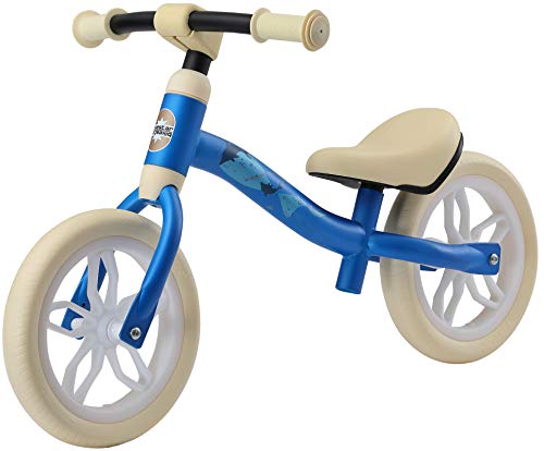 BIKESTAR 2-en-1 Bicicleta sin Pedales (Muy Ligero! 3KG!) para niños y niñas 2-3 años | Bici con Ruedas de 10" Edición Eco | Azul