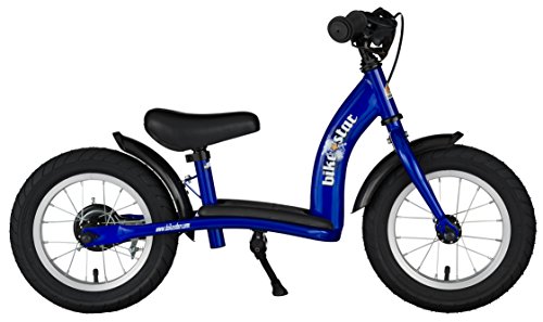 BIKESTAR Bicicleta sin Pedales para niños y niñas | Bici 12 Pulgadas a Partir de 3-4 años con Freno | 12" Edición Clásica Azul