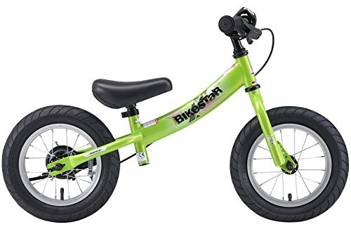 BIKESTAR Bicicleta sin Pedales para niños y niñas | Bici 12 Pulgadas a Partir de 3-4 años con Freno | 12" Edición Sport Verde