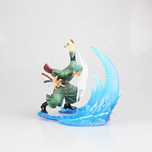 BIOAOUA Modelo de Personaje de Anime Estatua de Personaje de PVC Batalla súper Feroz en Port Solonge Modelo de Escena de Batalla de pájaros Modelo en Caja 17CM