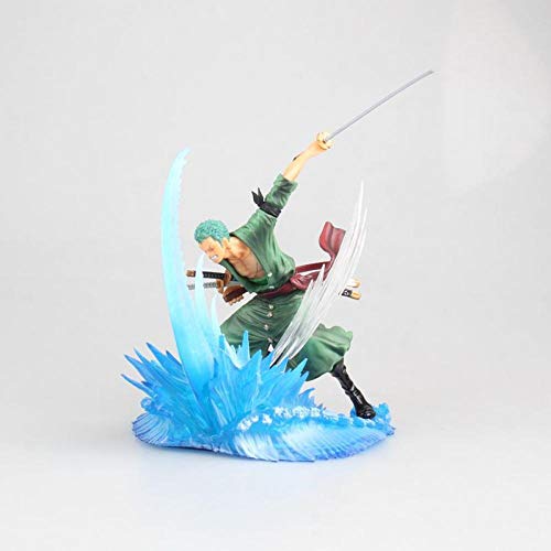 BIOAOUA Modelo de Personaje de Anime Estatua de Personaje de PVC Batalla súper Feroz en Port Solonge Modelo de Escena de Batalla de pájaros Modelo en Caja 17CM