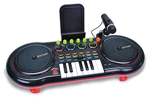 Bontempi-15 4900 Organo ELECTRONICO DJ Mixer CONEXIÓN MP3 con Efectos SONOROS 55X47X31 CM, Multicolor (181000)