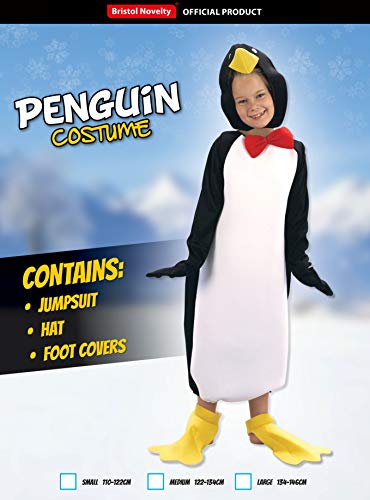 Bristol Novelty Traje Pingüino cómico, Mediano, Edad aprox 5-7 años