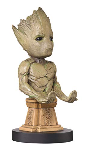 Cable guy Groot, soporte de sujeción o carga para mando de consola y/o smartphone de tu personaje favorito con licencia de Marvel Avengers Infinity War. Producto con licencia oficial. Exquisite Gaming