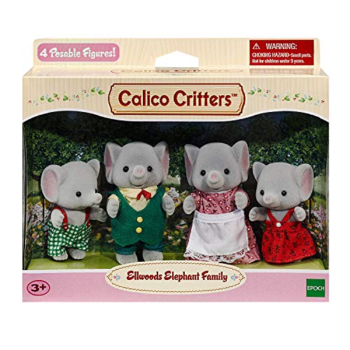 Calico Critters Ellwoods – Familia de Elefantes