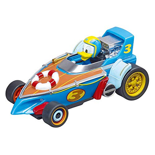 Carrera-1. First Mouse Circuito de Coches Mickey and The Roadster Racers de 2.4 m, Escala 1:50, Multicolor (20063029)