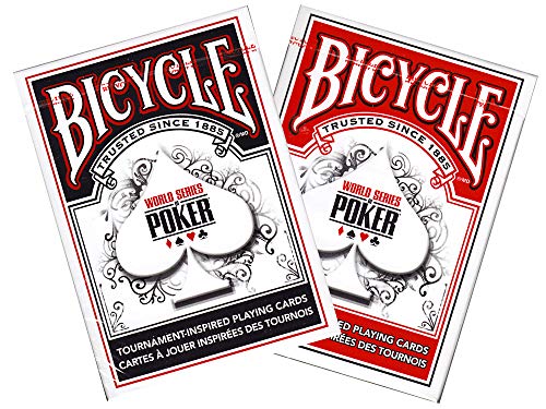 Cars Bicicletas - 1020807 - Juego de Empresa - World Series of Poker Cubierta [Importado de Francia]