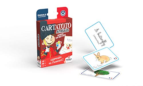 Cartatoto 10006521 - Juego de Cartas educativas (versión Inglesa)