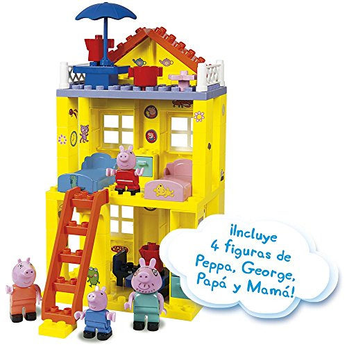 Casa de Peppa Pig de bloques de construcción (Simba 6063439)