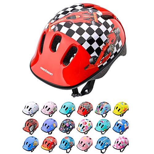 Casco Bicicleta Bebe Helmet Bici Ciclismo para Niño - Cascos para Infantil Bici Helmet para Patinete Ciclismo Montaña BMX Carretera Skate Patines monopatines (XS 44-48 cm, Race Team)