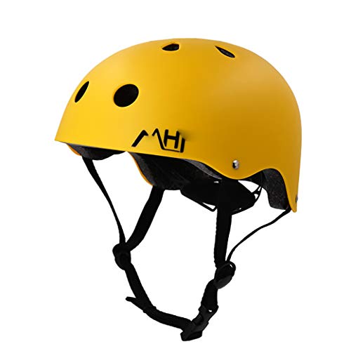 Casco para niños adultos, casco para bicicleta, equipo de protección para niños durante 3-13 años Casco ajustable para niños y niñas, adecuado para ciclismo, patinaje, rafting, montañismo, etc.