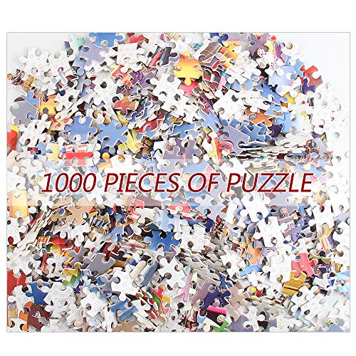 CHAOCHI Puzzle 1000 Piezas,Rompecabezas Adultos, Puzzle Rompecabezas Regalo para Niños Adultos ,Globo Aerostático Puzzle, Decoración Hogareña(70*50cm)