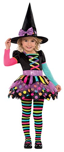 Christy's - Disfraz bruja de Halloween para niñas de 3-4 años (996994)